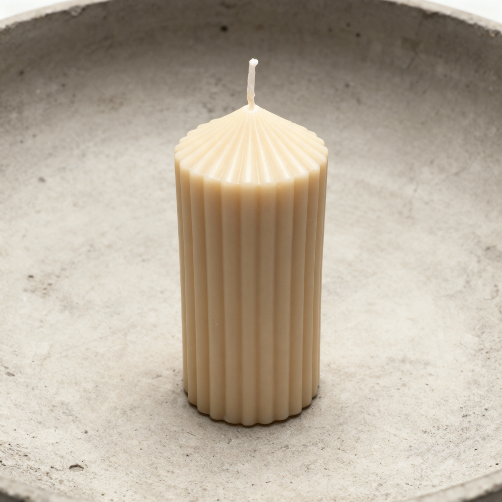 Vela decorativa de soja para salón Pilar Roma Gruesa L aromática Blue Haze