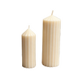 Set Vela decorativa de soja para salón Pilar Colección Roma 2 aromática Blue Haze