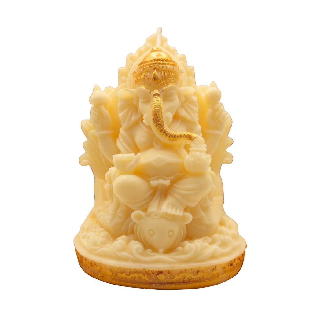 Lumânare decorativă de soia pentru meditație Ganesha Asian Tales