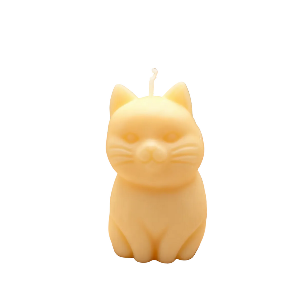 Decorative Soy Candle Peaceful Cat Asian Tales Large