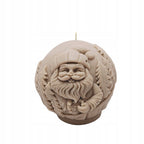 Christmas Soy Candle Bauble Santa Claus 196g Christmas Home Caramel