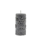 Decorative soy candle cylinder Dragon for a gift for him, scent Dark Code 150g