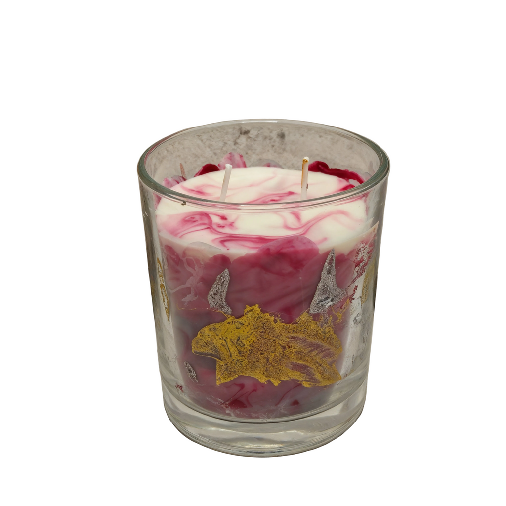 Lumânare de soia marmorat Big City Life Paris sticlă pictată cu ceară 300g