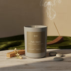 Lumânare parfumată din soia Palo Santo citrice și patchouli Regular 150g