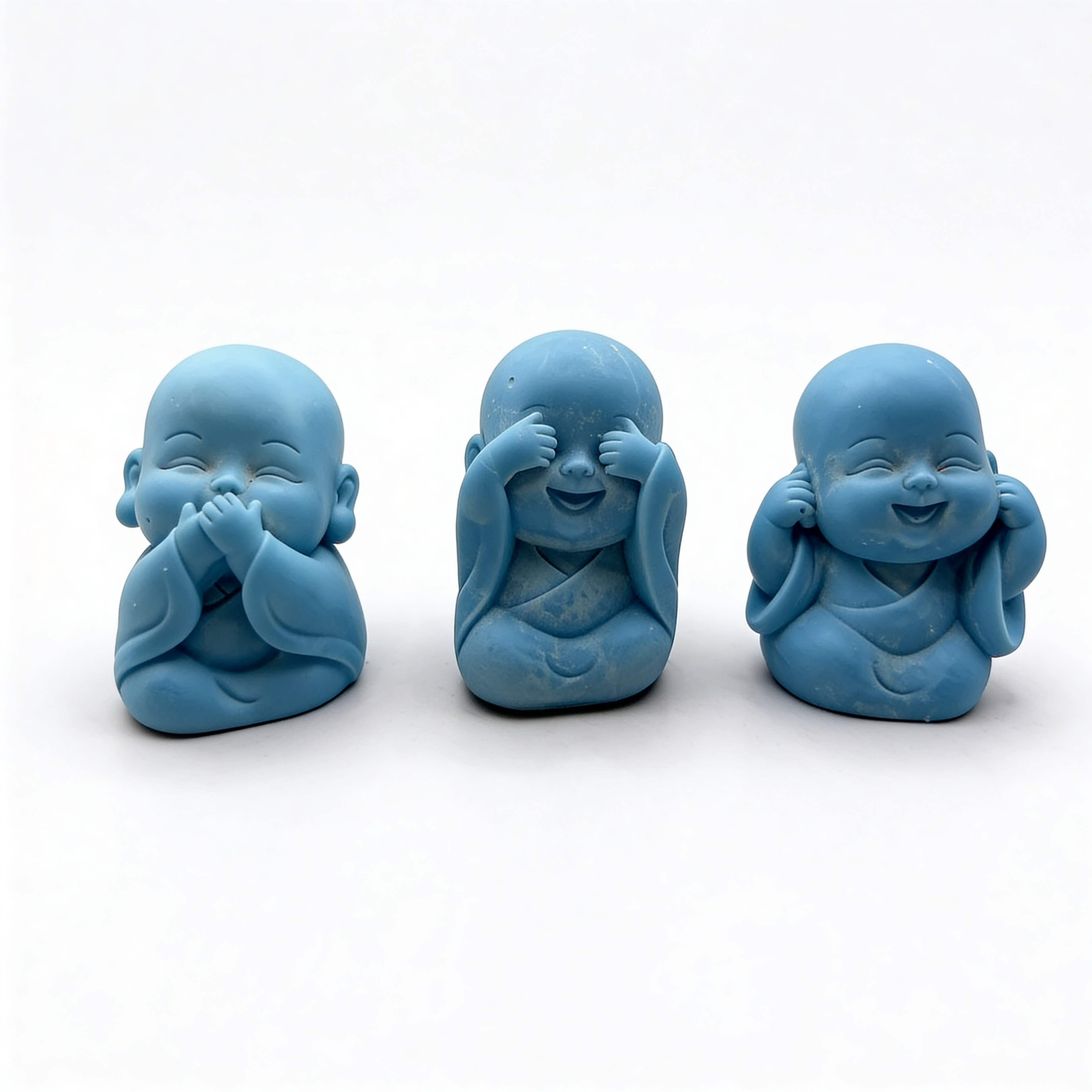 Wosk zapachowy do kominka Budda Nie widzę Nie słyszę Nie mówię 3 szt. - 90g