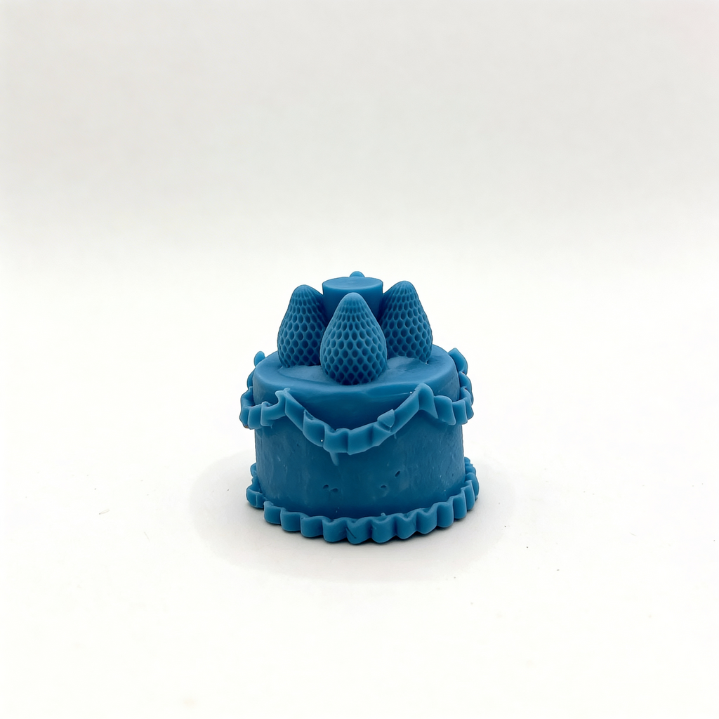 Wosk zapachowy do kominka Tort z truskawkami 44g