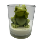 Decorative Soy Candle Funny Frog F*ck U Scent Candy Cloud - Funny Gift 100g