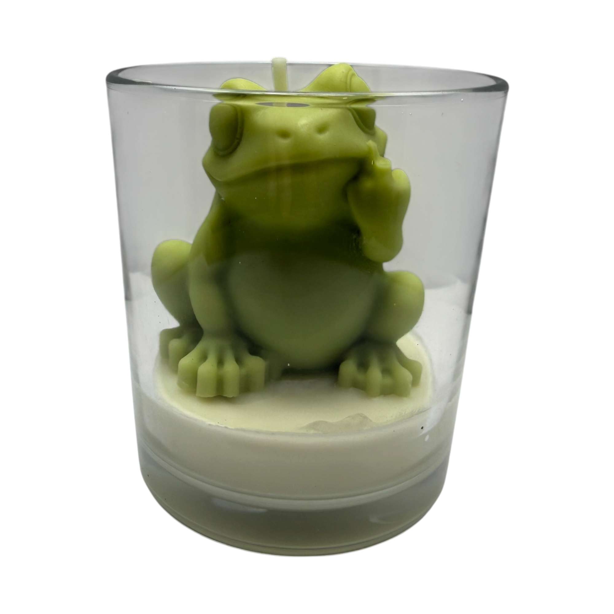 Decorative Soy Candle Funny Frog F*ck U Scent Candy Cloud - Funny Gift 100g