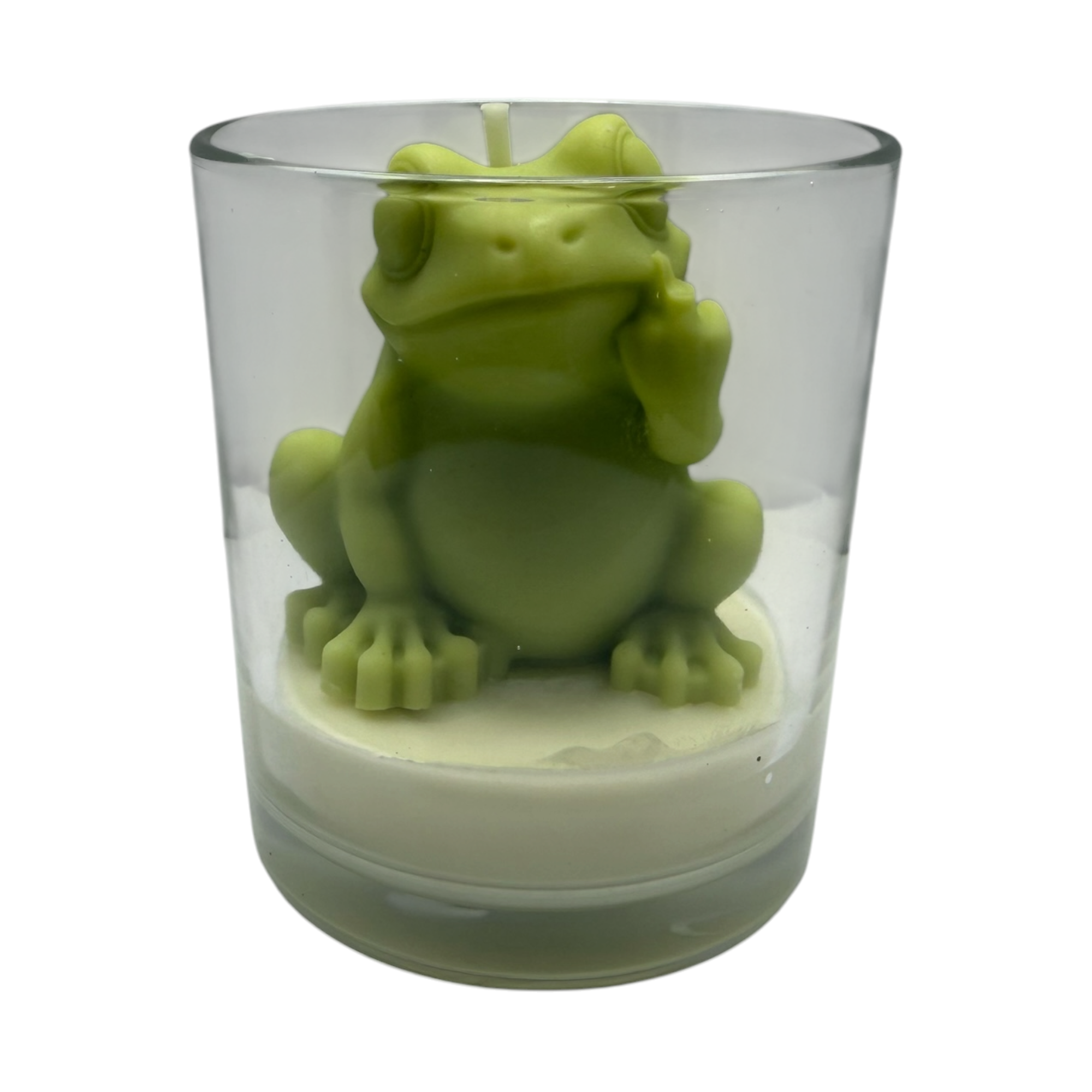 Decorative Soy Candle Funny Frog F*ck U Scent Candy Cloud - Funny Gift 100g