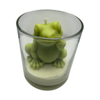 Decorative Soy Candle Funny Frog F*ck U Scent Candy Cloud - Funny Gift 100g