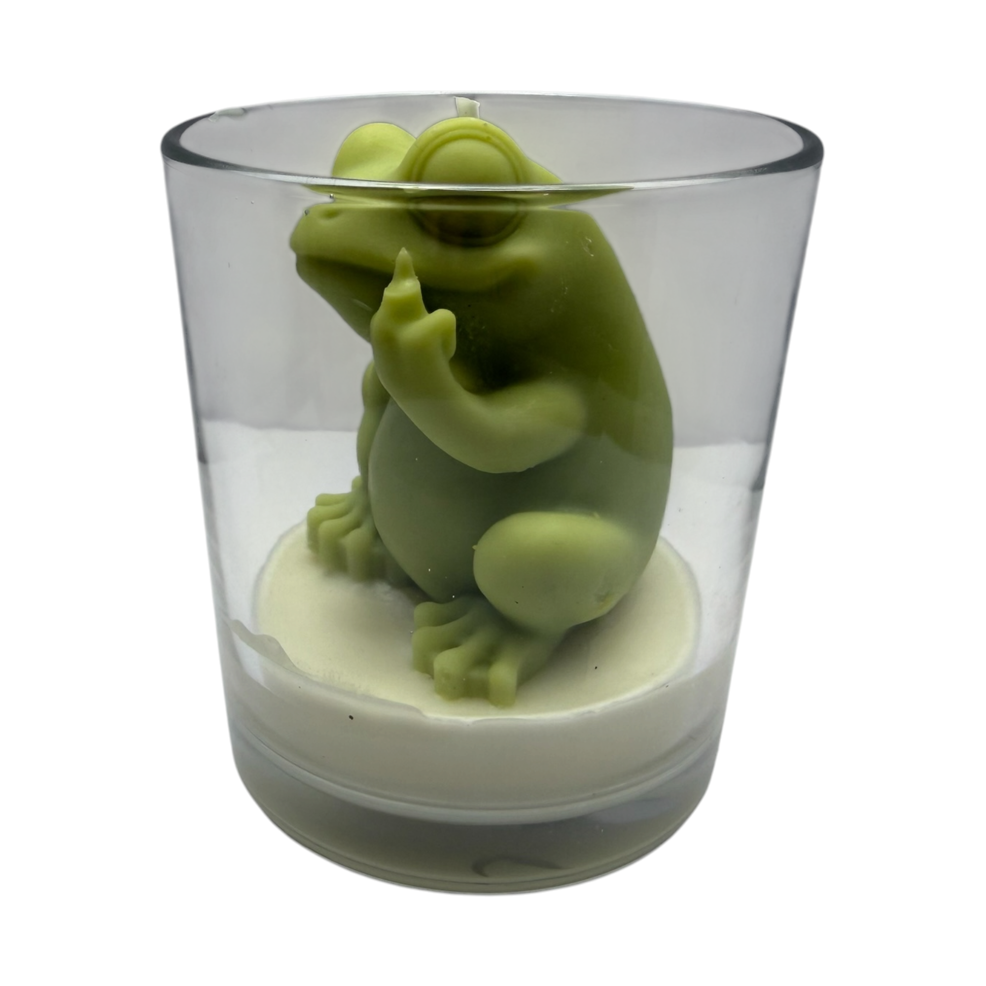 Decorative Soy Candle Funny Frog F*ck U Scent Candy Cloud - Funny Gift 100g