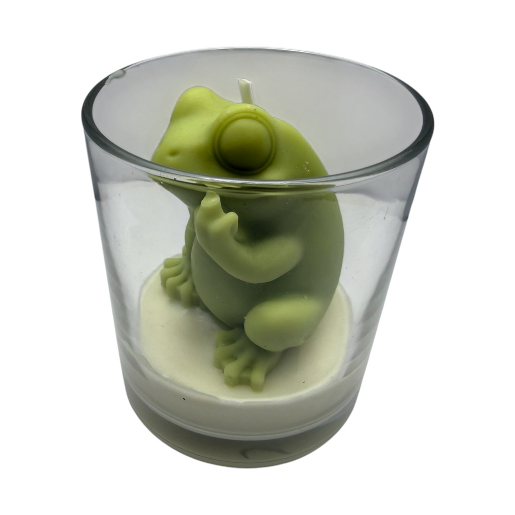 Decorative Soy Candle Funny Frog F*ck U Scent Candy Cloud - Funny Gift 100g