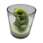 Decorative Soy Candle Funny Frog F*ck U Scent Candy Cloud - Funny Gift 100g