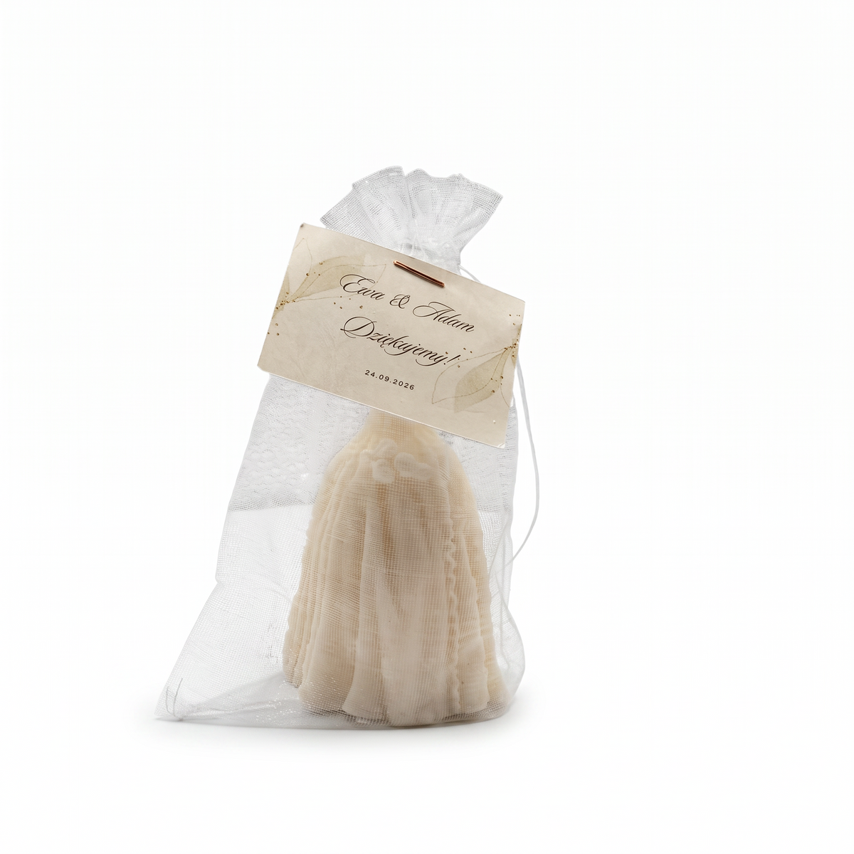 Decorative soy candle Wedding Dress Mix 50g