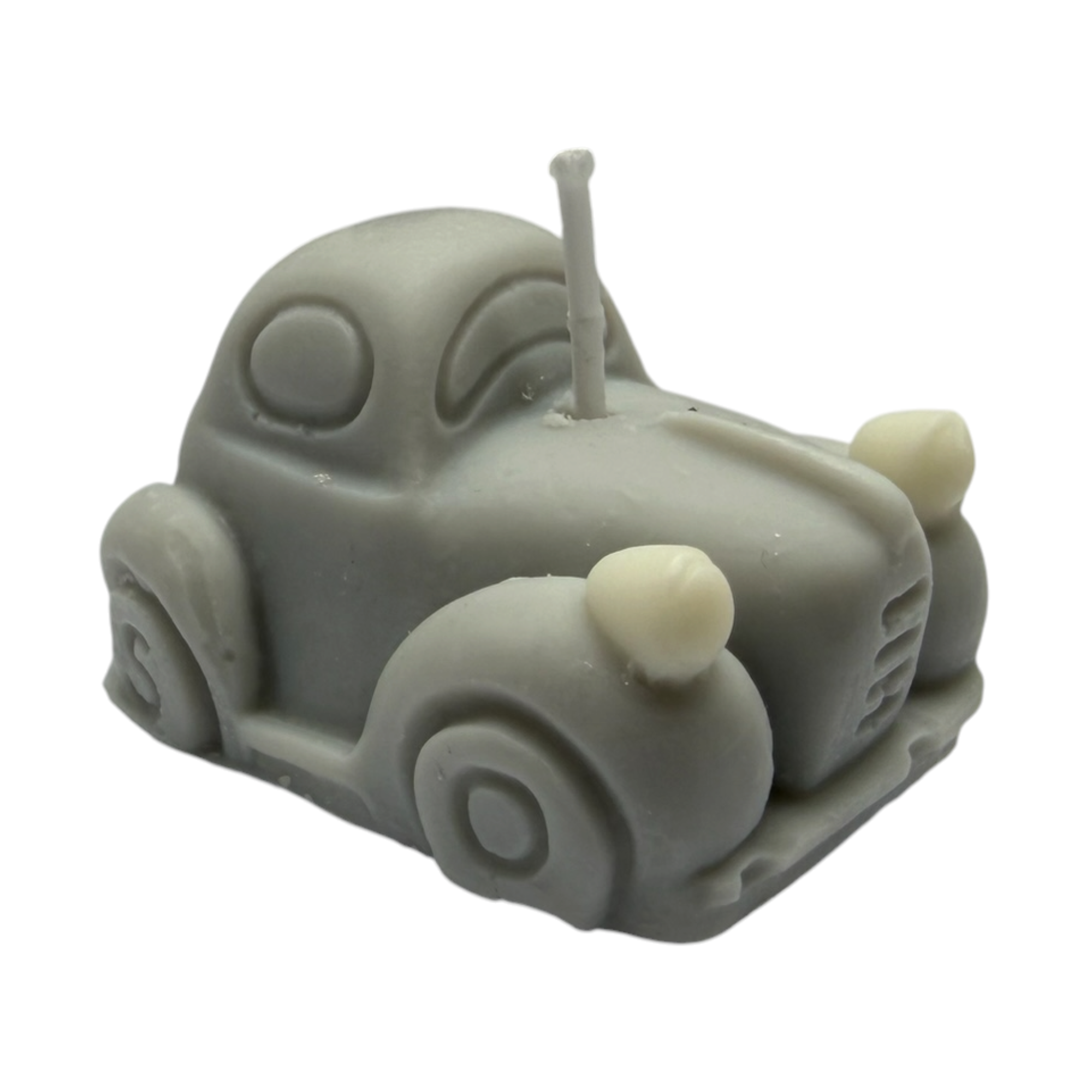 Ozdobna świeca sojowa zapachowa w kształcie auta Retro Car Dark Code 55g