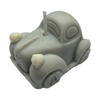 Decorative scented soy candle in the shape of a car Retro Car Dark Code 55g