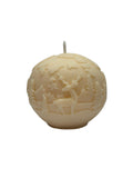 Christmas soy candle Bauble Reindeer Winter Landscape 150g Christmas Home cream-colored