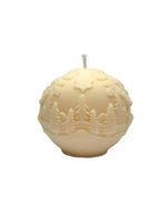 Christmas soy candle Bauble Reindeer Winter Landscape 150g Christmas Home cream-colored