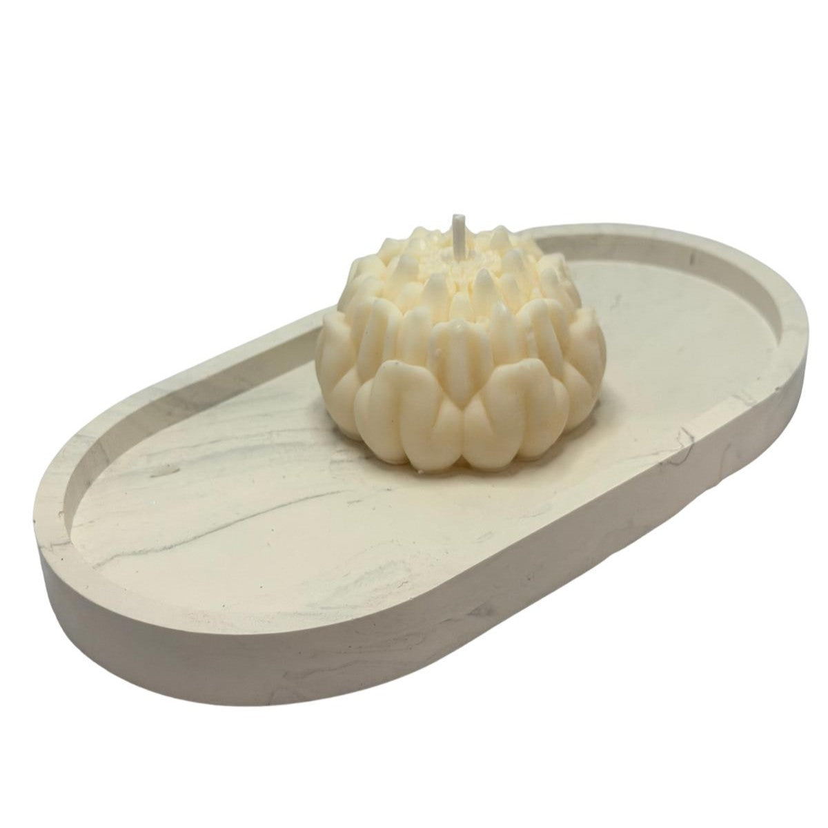 Lumânare decorativă de soia Floarea lotusului Paris