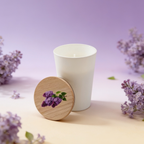 Świeca sojowa zapachowa Garden Kwiat Bzu 50g do 40h