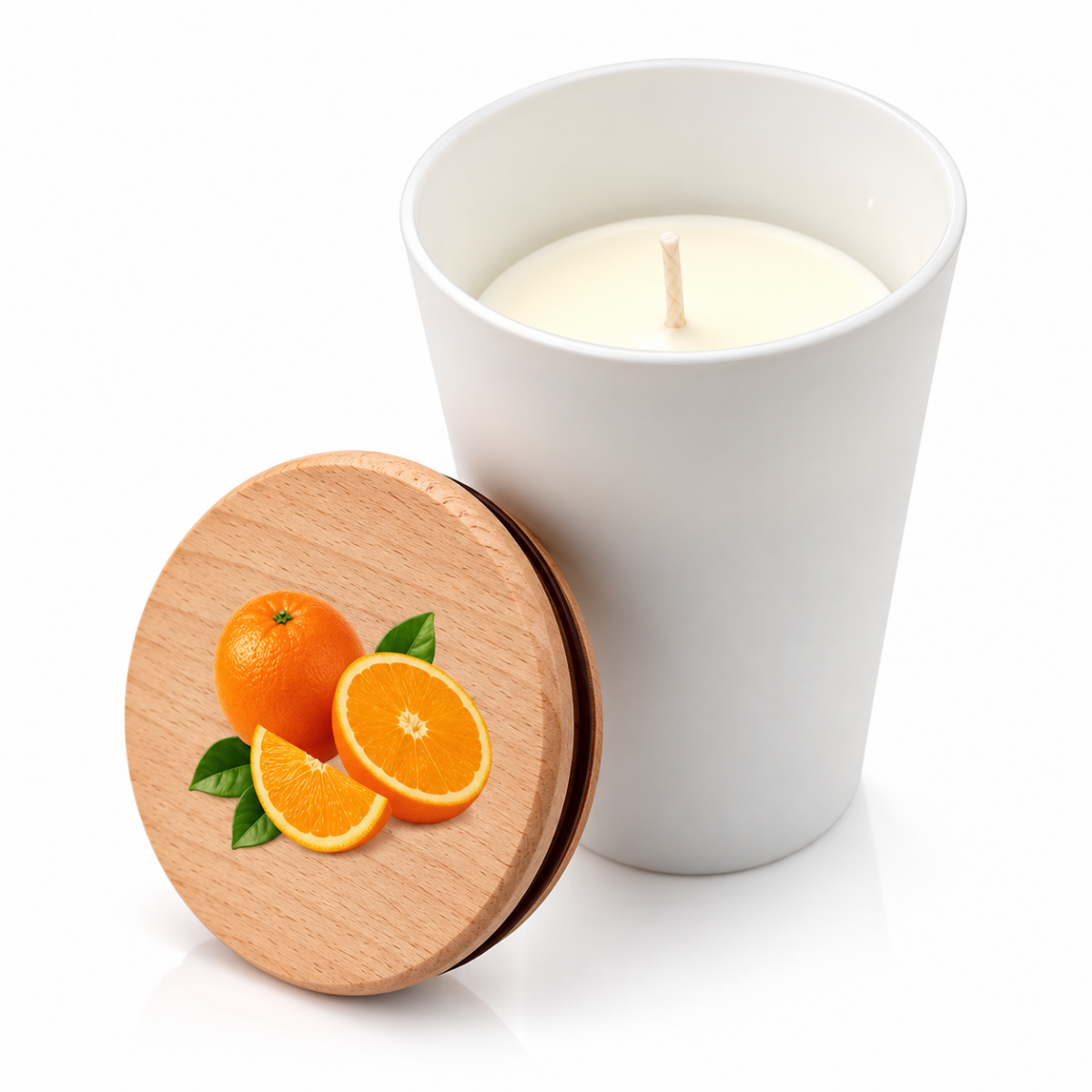 Duftlys av soyavoks appelsin GARDEN Appelsin 150g opptil 40t