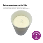 Duftkerze aus Sojawachs Basilikum GARDEN Basilikum 150g bis zu 40h