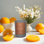 Świeca sojowa zapachowa Juicy State zielone nuty, liczi, mango i irys Regular 150g