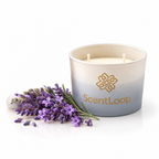 Geurkaars lavendel soja Just Lavender Intense 100g tot 25u