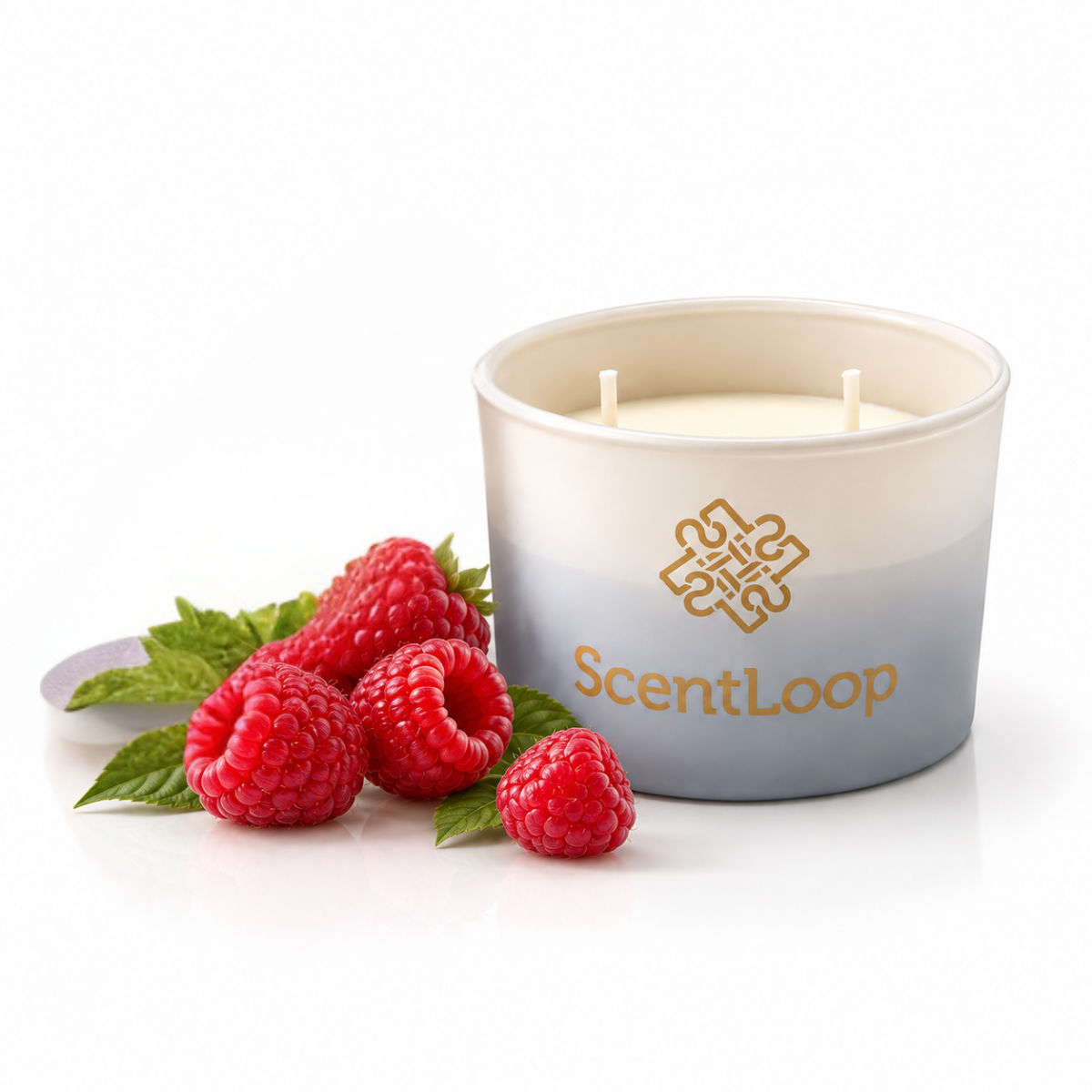 Sojová vonná svíčka Malina Just Raspberry Intense 100g do 25h