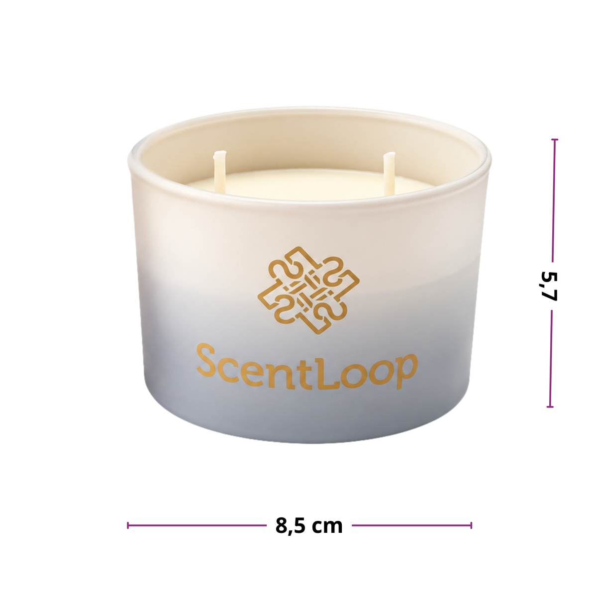 Sojová vonná svíčka broskvová Just Peach Intense 100g do 25h