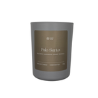 Lumânare parfumată din soia Palo Santo citrice și patchouli Regular 150g
