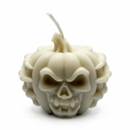 Sojagyertya Halloween szürke, kísérteties tök figura, Pumpkin Spice illattal, 125 g