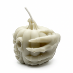 Sojagyertya Halloween szürke, kísérteties tök figura, Pumpkin Spice illattal, 125 g