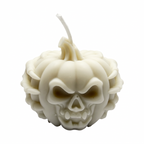 Sojagyertya Halloween szürke, kísérteties tök figura, Pumpkin Spice illattal, 125 g