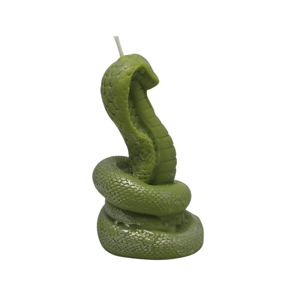 Lumânare decorativă parfumată din ceară de soia Șarpe Cobra Dark Code 164g