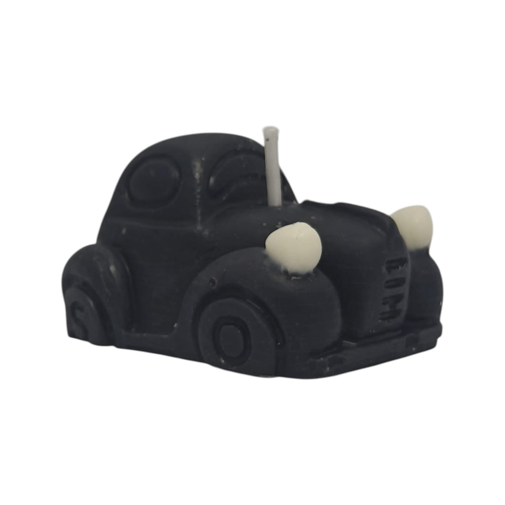 Lumânare decorativă parfumată din ceară de soia în formă de mașină Retro Car Dark Code 55g