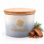 Vela de soja aromática con aroma a madera de cedro Cedar Wood Intense 100g