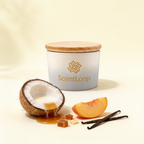 Coconut Dreams Intense Coconut Scented Soy Candle 100g