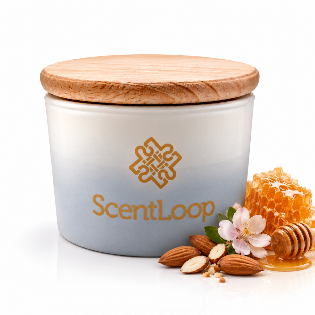 Sojová svíčka Med a Mandle Golden Honey Intense 100g