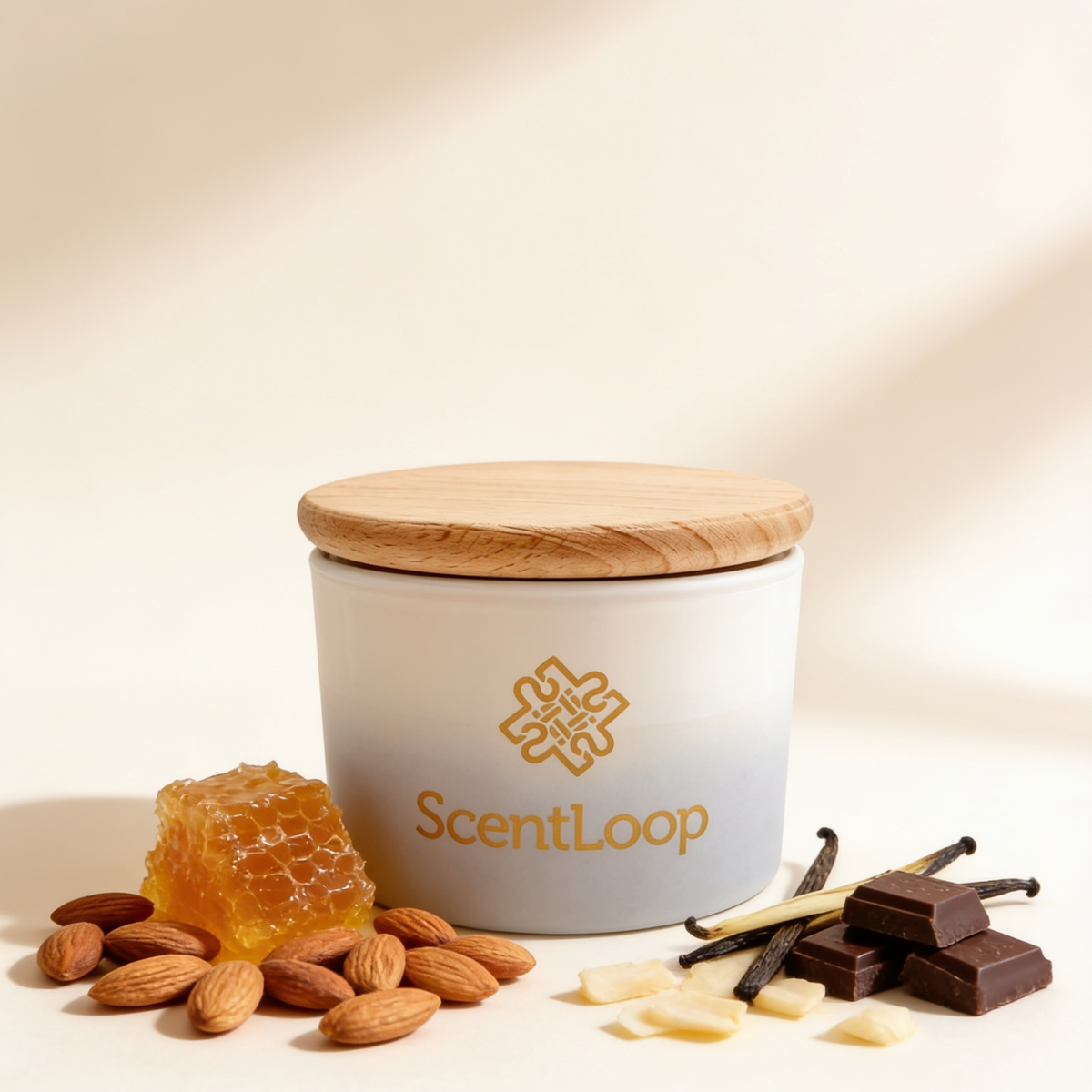 Sojová svíčka Med a Mandle Golden Honey Intense 100g