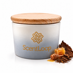 Vela de soja con aroma a tabaco y miel Midnight Tobacco Intense 100g