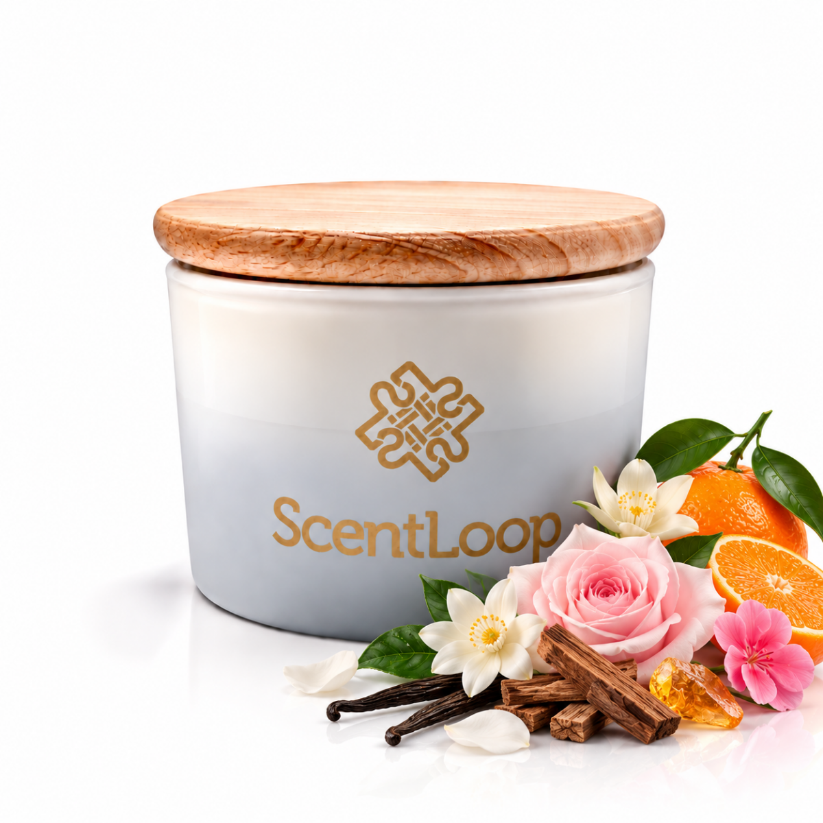 Elegant soy candle inspired by J'adore Paris perfume (formerly Paris Night) Intense 100g