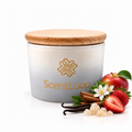 Świeca sojowa truskawkowa Strawberry Kiss Intense 100g