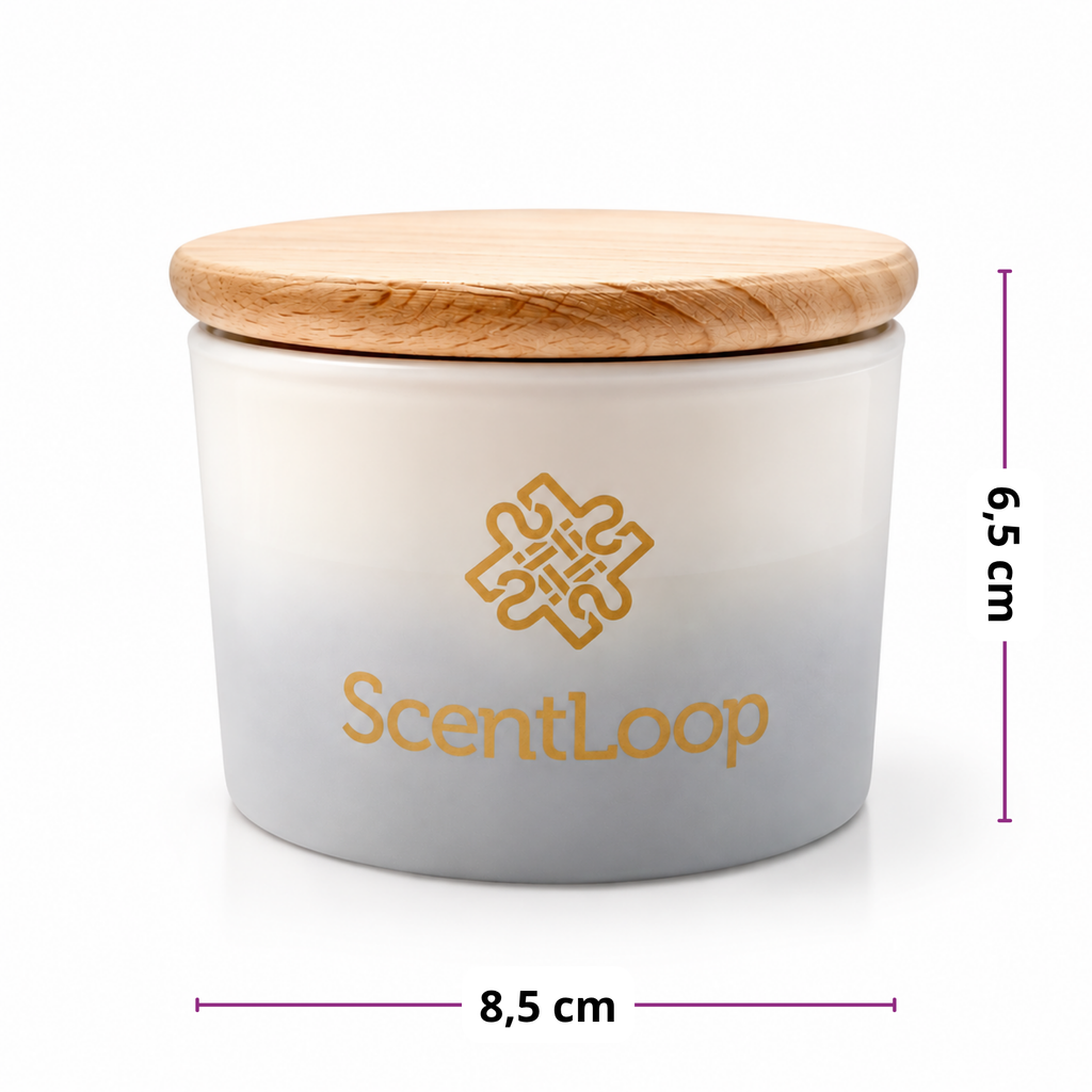 Gyümölcsös szójagyertya sárgadinnye, görögdinnye és uborka illattal Summer Melon Intense 100g