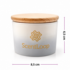 Gyümölcsös szójagyertya sárgadinnye, görögdinnye és uborka illattal Summer Melon Intense 100g