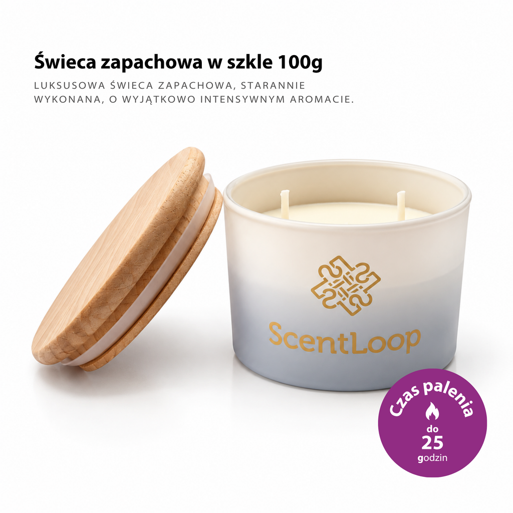 Gyümölcsös szójagyertya sárgadinnye, görögdinnye és uborka illattal Summer Melon Intense 100g