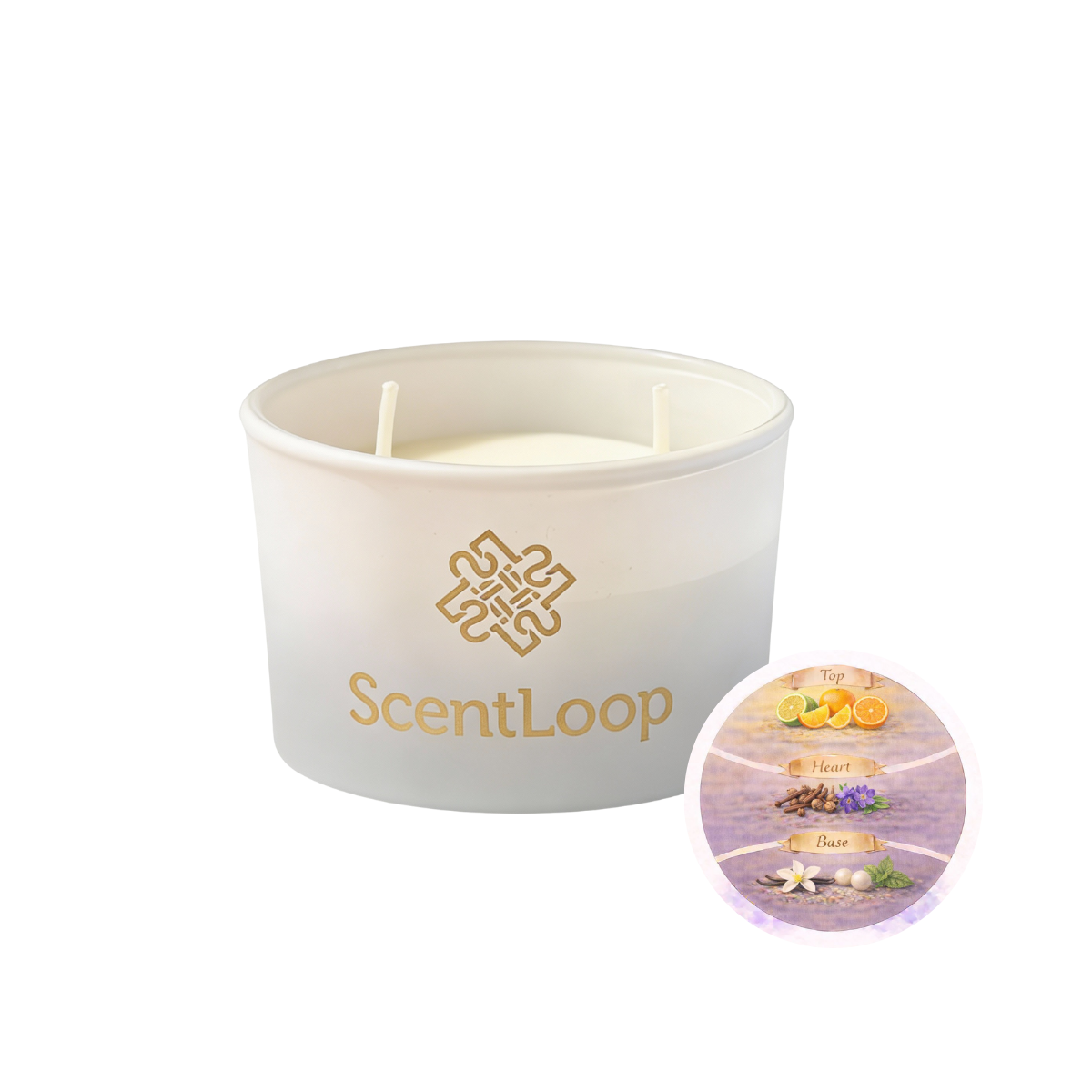 Cytrusowa świeca sojowa zapachowa Citrus Harmony Intense 100g