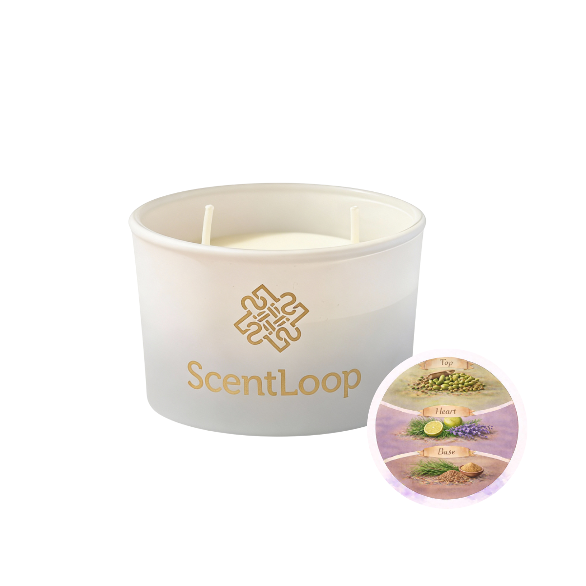 Męska świeca sojowa inspirowana perfumami Yves Saint Laurent La Niut De L'Homme Dark Code Intense 100g