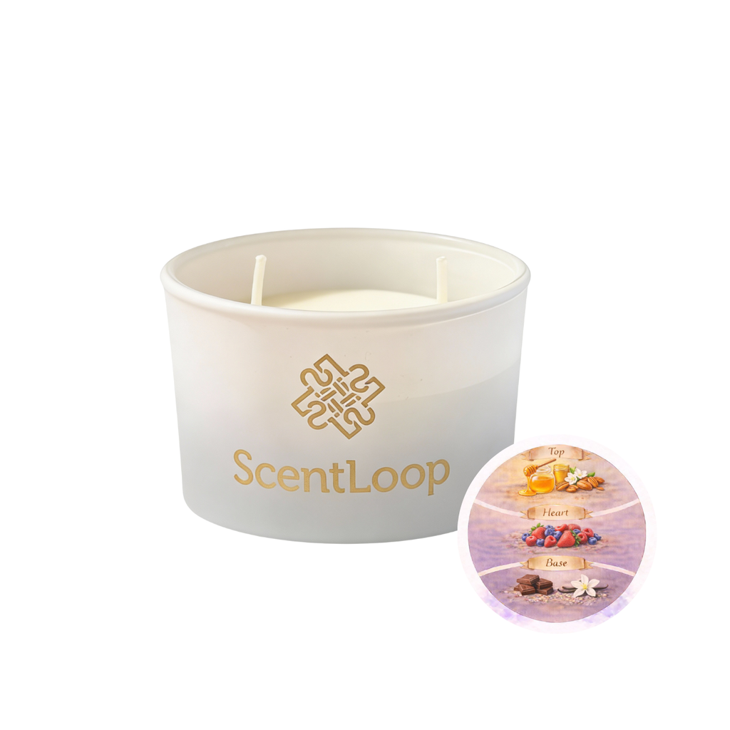 Szójagyertya Méz és Mandula Golden Honey Intense 100g