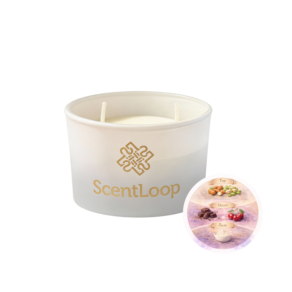 Sojakerze Pistachio Dreams Intense mit Pistazien- und Schokoladenduft 100g